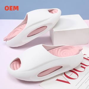 2024 tùy chỉnh thiết kế in EVA mềm nổi bãi biển dép cho Phụ nữ mùa hè nền tảng trượt tùy chỉnh dép - Product Image 6