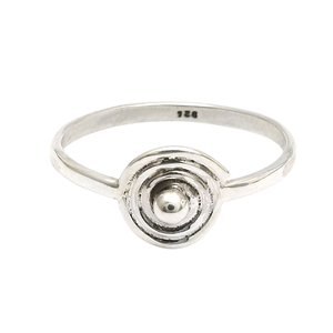 Làm bằng tay thời trang hợp thời trang sang trọng 925 rắn Sterling đóng dấu đồ trang sức tốt đồng bằng bạc Nhẫn cho cô bán buôn OEM ODM - Product Image 4