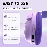 Meilleures ventes Casque de sport et de voyage Casque stéréo sans fil avec bandeau pour les jeux et l'écoute de musique