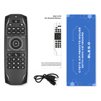 Universal G7BTS dengan Giroskop Backlit Air Mouse IR Learning Fly Mouse 2.4G Remote Control Nirkabel dengan Lampu Latar untuk TV Box PC