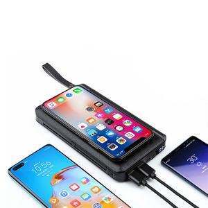 Banque d'alimentation solaire pliable multifonction personnalisée P Powerbank 10000mAh Charge sans fil Banque d'alimentation d'urgence Banque d'alimentation solaire 20000mAh - Product Image 5