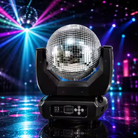 Nouvelle Lyre à Tête Mobile avec Effet Miroir Rotatif, Contrôle DMX512, Lumière d'Effet Scénique Disco pour Boîte de Nuit, DJ, Bar, Fête, Mariage, Événements à Louer
