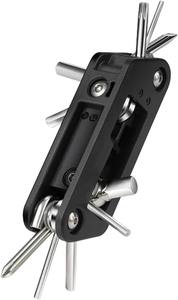 Herramientas para Bicicleta, Juego de Herramientas Portátiles Multifuncionales 10 en 1 para Reparación de Bicicletas de Montaña y Carretera, Llave de Trinquete Hexagonal - Product Image 6