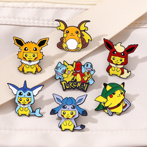 Yini Nhà Sản Xuất Bán Buôn Tùy Chỉnh Chất Lượng Cao Kẽm Hợp Kim Epoxy Nhựa Phim Hoạt Hình Men Pin-Vibrant & Bền Sưu Tập Ve Áo Huy Hiệu - Product Image 3