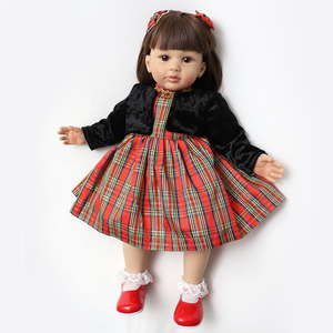 URCHOICE Belle Fille Silicone Reborn Bébé Poupées Vinyle <span class=keywords><strong>Pas</strong></span> <span class=keywords><strong>Cher</strong></span> Gel De Silice Moule Personnaliser Enfants Jouet Cadeau Reborn Artiste Bébé Collectionneur - Product Image 4