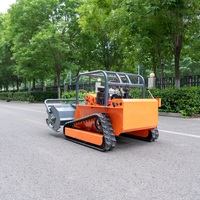 MINGKO MK1000 15HP Tondeuse à fléaux télécommandée sur chenilles diesel, largeur de coupe 1000 mm