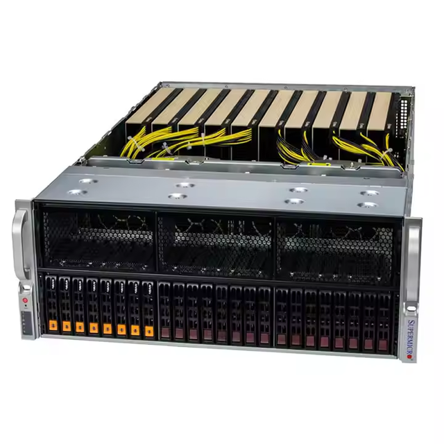 High Performance Supermicro GPU Superserver SYS-421GE-TNRT Intel 8444h CPU Processor Server
