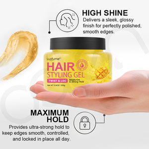 Gel Fijador para el Cabello <span class=keywords><strong>Shine</strong></span> Refined Mold de Marca Privada, Fijación Firme, para Mujeres y Hombres - Product Image 3