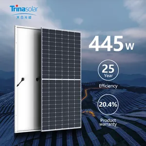 Panneau solaire <span class=keywords><strong>Trina</strong></span> <span class=keywords><strong>Solar</strong></span> à cellules monocristallines noires à demi-cellules, compétitif en termes de prix, 300w 320w 325w <span class=keywords><strong>330w</strong></span> - Product Image 1