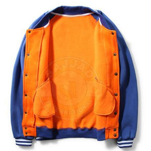 Wholesale Plus Size Men Letterman <b>Jacket</b> for Sale Outdoor Use Stand <b>Collar</b> Men Letterman <b>Jacket</b> - Product Image 2