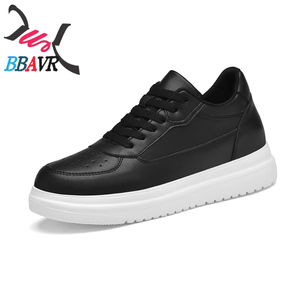 Zapatillas Blancas Ligeras para Hombre, para Skateboarding, con Aumento de Altura, para Caminar en Verano, con Forro de Malla Transpirable y Cómodas - Product Image 1