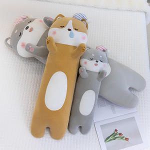 Nouvelle pastorale Chai chien longue poupée Corgi peluche oreiller PP coton remplissage Techniques lavées à la main pour soulager le Stress salon - Product Image 4