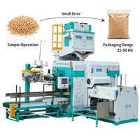 Machine d'emballage alimentaire automatique Ewinall QZB-600M avec interverrouillage de sécurité intégré, capacité 25-50 kg, arrêt automatique pour la protection du personnel et des sachets