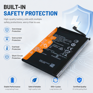 แบตเตอรี่ลิเธียมโพลิเมอร์ Huawei HB416594EGW ความจุ 4400mAh 3.89V สำหรับโทรศัพท์มือถือ สีดำ ผลิตในประเทศจีน - Product Image 6