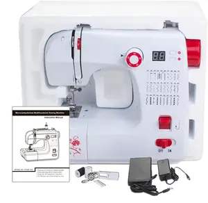 Grande demande machine à coudre domestique VOF FHSM-702 mini machine à coudre électrique à plissage