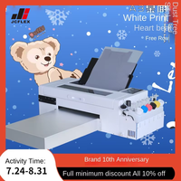 A3 DTF Machine de presse à chaud efficace et fiable pour la personnalisation professionnelle de T-shirt Impression quotidienne de tissu Nouveau pigment d'un an