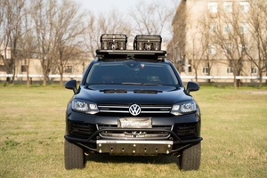 Nuovo Portaruota di Scorta Robusto per Fuoristrada, Piastra Protettiva Rinforzata per <span class=keywords><strong>Touareg</strong></span> 2a Generazione, Montaggio Universale BP Off-road - Product Image 4