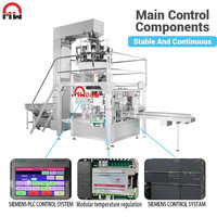 Machine d'emballage automatique préfabriquée pour sac sec de fruits et noix machine d'emballage autoportant de sac préfabriqué de biscuit au chocolat