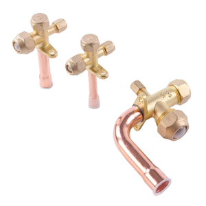 Đồng ngoài trời AC chia điều hòa không khí Brass dịch vụ van sử dụng nhà Hướng dẫn sử dụng điện nguồn cung cấp khí đốt HVAC hộ gia đình sử dụng - Product Image 5