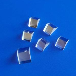 CCJC 광학유리 BK7/K9/UV 용융규사 사각 직각 프리즘 60/40 분할 빔스플리터 코팅 ODM OEM - Product Image 1