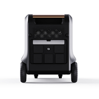 OMMO Station d'alimentation portable de camping en plein air 2400W Station solaire portable Générateur solaire Alimentation portable