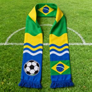 Bufanda de Fútbol Personalizada al por Mayor para Clubes Deportivos, de Poliéster Tejido de Doble Cara, Impermeable, Duradera, con Diseño Digital y Tamaño Personalizado - Product Image 4