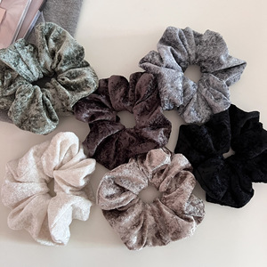 Diadema de Terciopelo Francés con Diseño de Copo de Nieve, Banda Elástica Suave para el Cabello para Mujer - Product Image 2