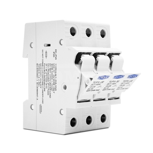 Porte-<span class=keywords><strong>fusible</strong></span> TOMZN 3P 1100V CC 10*38mm pour système photovoltaïque PV, rail DIN, voyant lumineux, boîte à fusibles domestique - Product Image 2