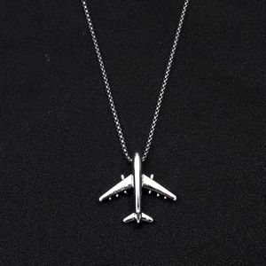 Collier pendentif papillon hip-hop personnalisable <span class=keywords><strong>en</strong></span> acier inoxydable unisexe, ne ternit pas, maillons personnalisés, plaqué argent, tendance, <span class=keywords><strong>pour</strong></span> le <span class=keywords><strong>voyage</strong></span> - Product Image 3