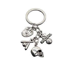 Force sport breloques porte-clés haltère haltère poids Fitness Football Gym <span class=keywords><strong>Crossfit</strong></span> Baseball fête cadeaux pour hommes - Product Image 1