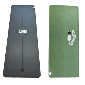 Tapete de Yoga Calefactable de Cuero PU con Logotipo Personalizado, 120V, Calefacción Eléctrica, Impermeable, Protección Contra Sobrecalentamiento, Antideslizante, para Uso en Yoga y Gimnasio - Product Image 5