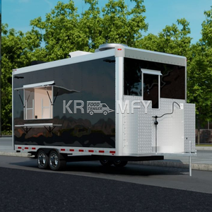 Remolque de calentamiento de alimentos de China, equipo móvil, carrito de café, venta de calle de concesión rápida, camión de remolque de alimentos OEM a la venta - Product Image 3