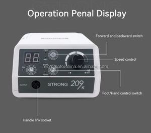 제조업체 강력한 209C 네일 드릴 머신 102L 핸드피스 주얼리 35000rpm OEM 브랜드 치과용 마이크로모터 - Product Image 3