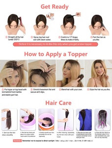 Topper de Cabello Virgen Europeo 5x7 Transpirable con Clip, Simulación de Cuero Cabelludo Natural para Reemplazo Capilar en Mujeres Blancas - Product Image 5