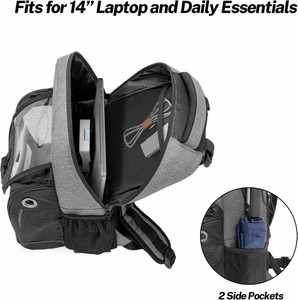 Bolsa de Transporte POC con Cubierta Transparente y Bolsillos, Compatible con el Concentrador de Oxígeno Portátil Inogen One, Mochila de Transporte - Product Image 5