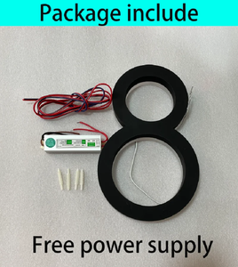 Kim loại 3D LED số nhà cho ánh sáng nhà ngoài trời không thấm nước nhà khách sạn tấm cửa thép không gỉ thư ký số địa chỉ - Product Image 3