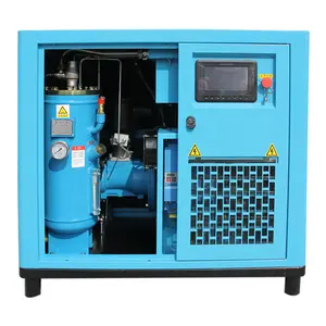 22kW industrial screw air compressor used for sanding machines and paint spraying