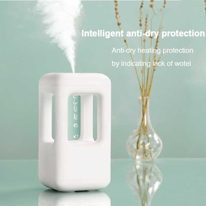 Humidificateur Portable USB 800ml Gravité Air Eau - Brume Froide - Neuf