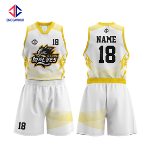 Uniforme de basket-ball par sublimation Vêtements de sport pour femmes basket-ball Maillot de basket-ball - Product Image 6
