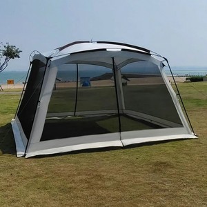 Tente de camping extérieure quatre saisons à armature droite, anti-insectes, anti-UV, légère avec moustiquaire - Product Image 2
