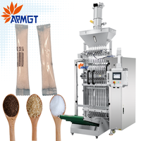Machine d'emballage automatique multifonction pour remplissage de sel et sucre en stick granulé 5-6g,poivre, épices,poche sachet