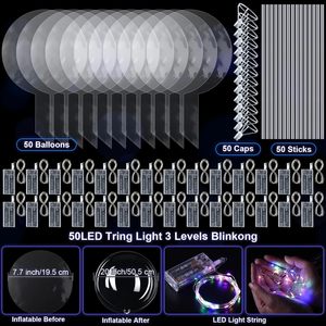 ขายส่งลูกโป่ง LED PVC ขนาด 18 นิ้ว ปี 2025 พร้อมไฟประดับรูปทรงใหม่ สำหรับงานเทศกาล งานปาร์ตี้ ของขวัญวันเกิด และคริสต์มาส - Product Image 3