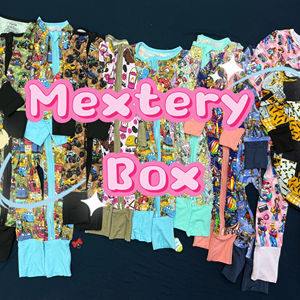 도매 즉시 배송 대나무 파자마 미스터리 박스 랜덤 스타일 지피 베이비 대나무 지피 접이식 커프 블라인드 박스 - Product Image 1