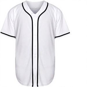 Camiseta de Béisbol Sublimada Personalizada, Camisa Deportiva con Botones, Uniforme de Softbol para Hombre y Mujer - Product Image 1