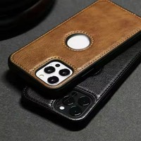 Coque de téléphone de luxe en cuir de litchi rétro pour iPhone 16 Pro Max 16 Plus housse souple antichoc en TPU pour iPhone 16 étuis