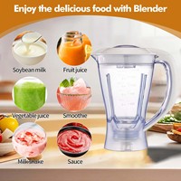 Pièces de rechange de haute qualité pour blender 1,5 L, gobelet de remplacement en plastique durable