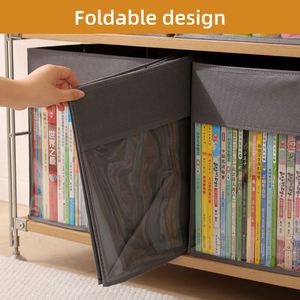 Organisateur de placard pliable pour vêtements, boîte de rangement non tissée pour sous-vêtements et jouets - Product Image 5