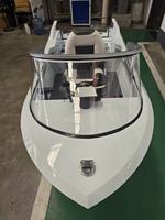 Bateau en fibre de verre populaire pour loisirs nautiques, export transfrontalier, vitesse variable, type kart électrique, jet ski, bateau rapide, 50 km/h max.
