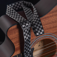Ukulélé basse fantaisie en gros PET motif géométrique sangle de guitare Instrument folklorique