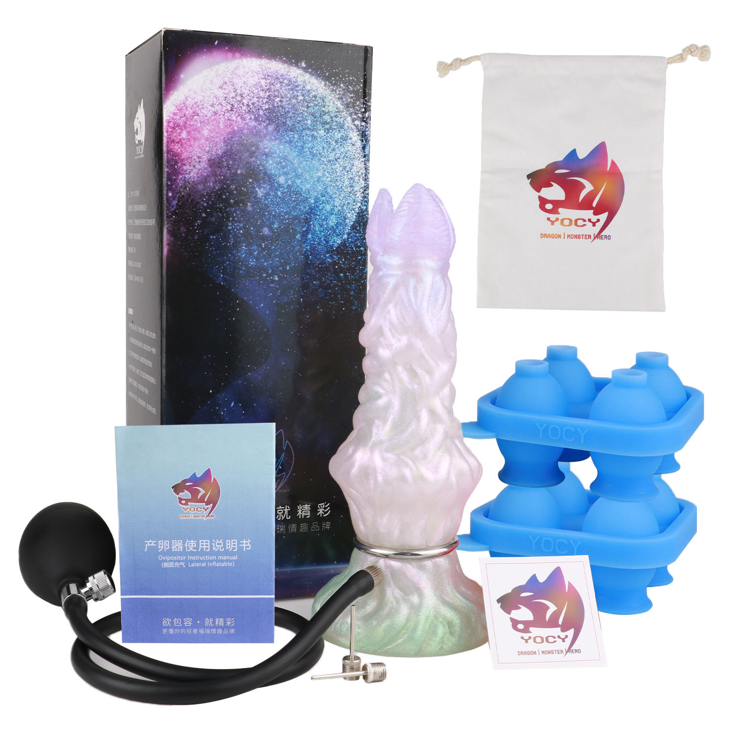 YC-PDB2142-QDOR with DIY egg mold blue